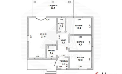 Купить дом, Большие Радваничи, Радваничский с/с, 15 соток. Фото 1