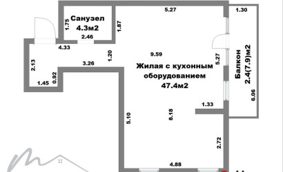 Купить 1-комнатную квартиру, Минск, Игоря Лученка ул., 16 (Октябрьский район). Фото 16