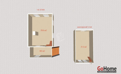 Купить дом в деревне, Теплотехник, 8.29 соток. Фото 2