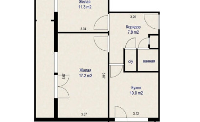 Купить 2-комнатную квартиру, Минск, Ольшевского ул., 77(Фрунзенский район). Фото 28