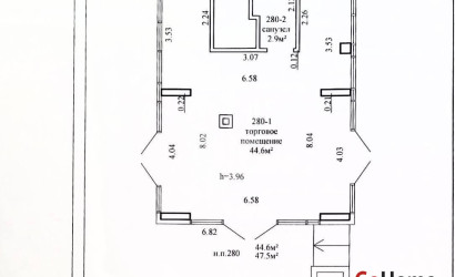 Аренда торгового помещения, Минск, Савицкого ул., 35,  47.5 кв.м.. Фото 3