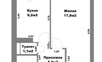 Купить 1-комнатную квартиру, Ельница, Спортивная ул., 85. Фото 18