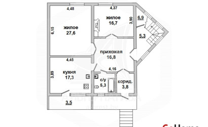 Купить дом, Кошелево, Тельминский с/с, 17.23 соток. Фото 23