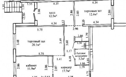 Продажа торгового помещения, Гродно, Великая Ольшанка, 15,  78.9 кв.м.. Фото 3