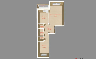 Купить 3-комнатную квартиру, Минск, Дзержинского просп., 94 (Московский район). Фото 33