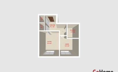 Купить 1-комнатную квартиру, Минск, Цнянская ул., 17 (Советский район). Фото 4