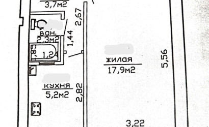 Купить 1-комнатную квартиру, Гомель, Минская, 8. Фото 9
