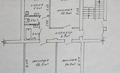 Купить 3-комнатную квартиру, Светлогорск, Интернациональная ул., 27. Фото 16