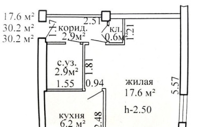 Купить 1-комнатную квартиру, Витебск, Московский просп., 58. Фото 19