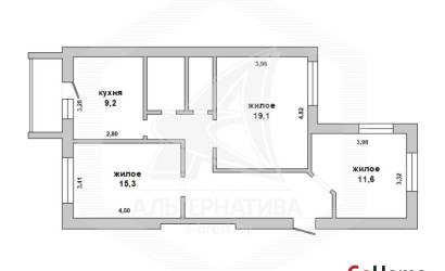 Купить 3-комнатную квартиру, Высокое, , . Фото 19