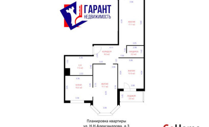 Купить 3-комнатную квартиру, Лесной, Александрова ул., 3. Фото 40