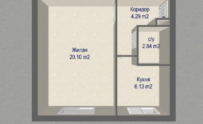 Купить 1-комнатную квартиру, Минск, Кошевого ул., 29 (Партизанский район). Фото 2