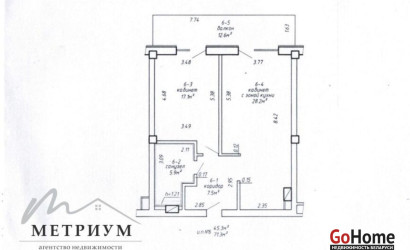 Аренда офиса, Минск, Мясникова ул., 27,  71.3 кв.м.. Фото 13
