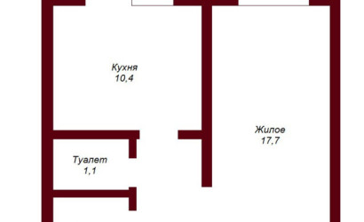 Купить 1-комнатную квартиру, Брест, ул. Адамковская, д. . Фото 1