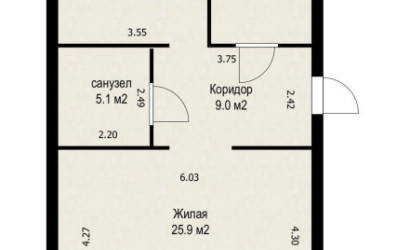 Купить 2-комнатную квартиру, Минск, Купалы ул., 7 (Ленинский район). Фото 21