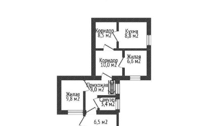 Купить 4-комнатную квартиру, Сеница, Набережная, 19. Фото 22
