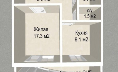Купить 1-комнатную квартиру, Минск, Судмалиса ул., 22/А (Ленинский район). Фото 21