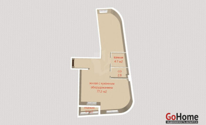 Купить 3-комнатную квартиру, Минск, Мира просп., 1 (Октябрьский район). Фото 5