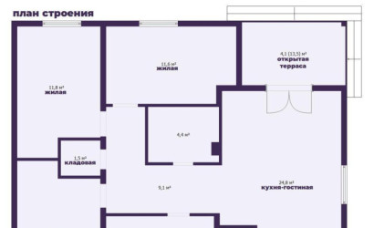 Купить дом в деревне, Вектор-2012, 9.73 соток. Фото 46