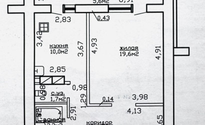  35.6 м2, Гомель(Междугородная ул., 8)