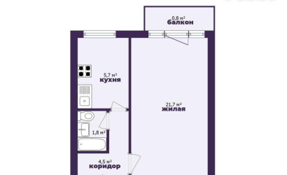 Купить 1-комнатную квартиру, Минск, Независимости просп., 33 (Центральный район). Фото 2