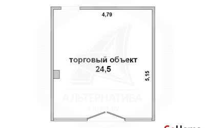 Продажа торгового помещения, Брест, Центр,  24.5 кв.м.. Фото 2