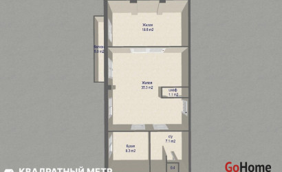 Купить 2-комнатную квартиру, Минск, Красная ул., 22 (Советский район). Фото 23