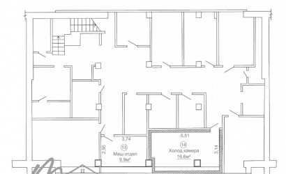 Продажа торгового помещения, Минск, ул. Червякова, д. 4,  312.2 кв.м.. Фото 4