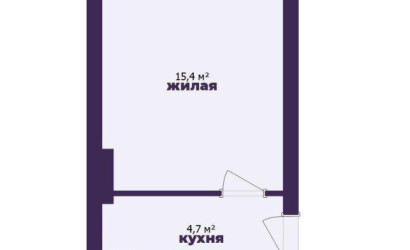 Купить 1-комнатную квартиру, Молодечно, Маркова ул., 10. Фото 13