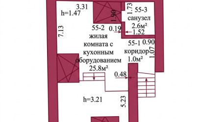 Купить 1-комнатную квартиру, Гродно, Советских Пограничников, 120. Фото 21