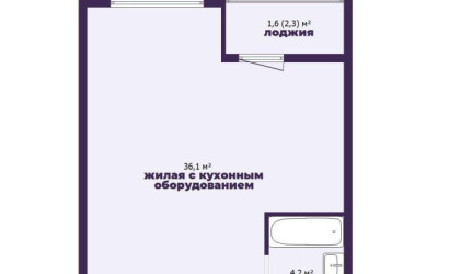 Купить 1-комнатную квартиру, Минск, Игоря Лученка ул., 27 (Октябрьский район). Фото 20
