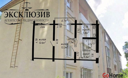 Купить 2-комнатную квартиру, Минск, Волгоградская ул., 25/Б (Первомайский район). Фото 2