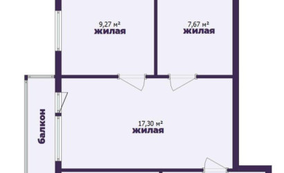 Купить 3-комнатную квартиру, Минск, Плеханова ул., 30 (Ленинский район). Фото 2