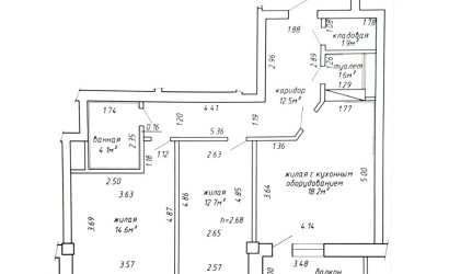 Купить 3-комнатную квартиру, Минск, Восточная ул., 180 (Советский район). Фото 5