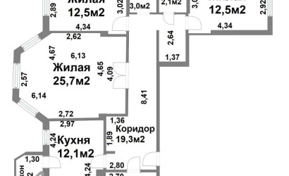 Купить 3-комнатную квартиру, Минск, Неманская ул., 17 (Фрунзенский район). Фото 24