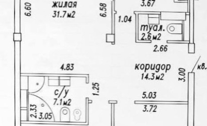 Снять 3-комнатную квартиру, Минск, Пионерская ул. 9 (Центральный район). Фото 24