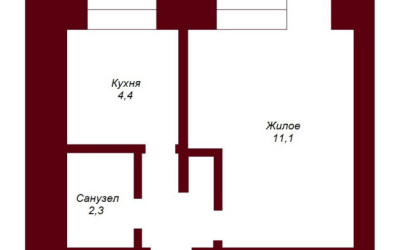 Купить 1-комнатную квартиру, Жабинка, Центральная. Фото 10