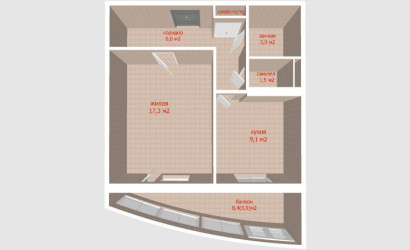 Купить 1-комнатную квартиру, Минск, Судмалиса ул., 22/А (Ленинский район). Фото 23