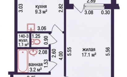 Купить 1-комнатную квартиру, Лесной, Троицкая ул., 41. Фото 18