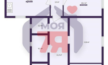 Купить 3-комнатную квартиру, Полочаны, Вокзальная ул.. Фото 33