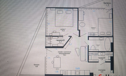 Купить 3-комнатную квартиру, Минск, ул. Жореса Алферова, д.  (Октябрьский район). Фото 20