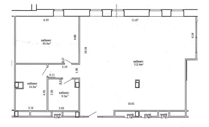 Аренда офиса, Минск, Фабрициуса ул., 8/Б,  166.5 кв.м.. Фото 5