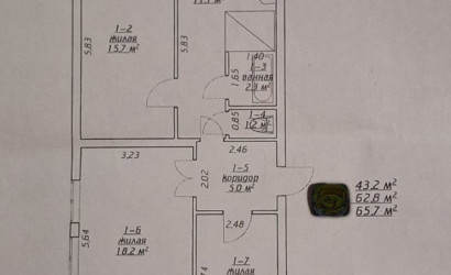 Купить 3-комнатную квартиру, Заволочицы, Ульяна Рыбака, 32. Фото 7