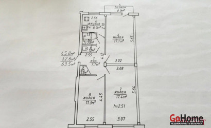 Купить 3-комнатную квартиру, Витебск, Смоленская, 11/3. Фото 14