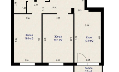 Купить 2-комнатную квартиру, Минск, Независимости просп., 168/3 (Первомайский район). Фото 20