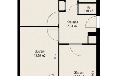 Купить 3-комнатную квартиру, Минск, Варвашени ул., 8/1 (Заводской район). Фото 1
