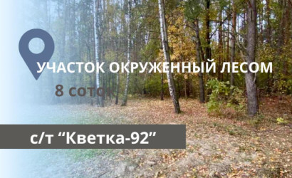 Купить участок, КВЕТКА 92, 8 соток. Фото 1