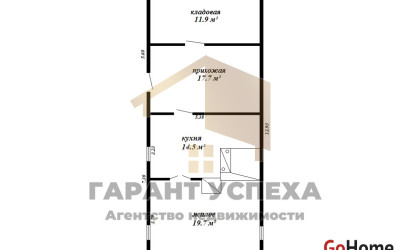 Купить дом, Заболотье, ул. Фрунзе, 25 соток. Фото 10