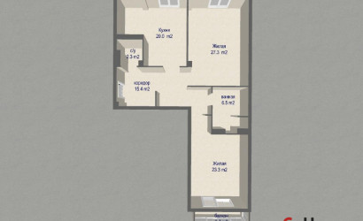 Купить 3-комнатную квартиру, Минск, Воронянского ул., 40 (Октябрьский район). Фото 35