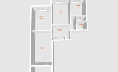 Купить 3-комнатную квартиру, Минск, Логойский тракт, 39/2 (Советский район). Фото 2